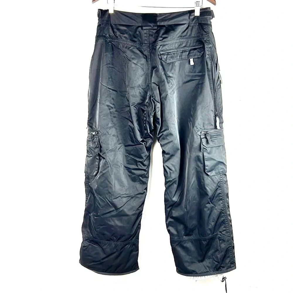 PULSE | 🏂⛷Black Removable Lining Multi-Pockets Ski Snowboard Pants - Picture 3 of 11